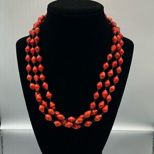 Paper Beads For Life Necklace